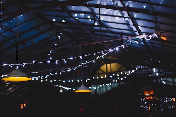 winter wedding ceremony