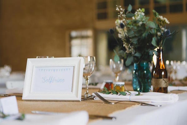 winter wedding ceremony