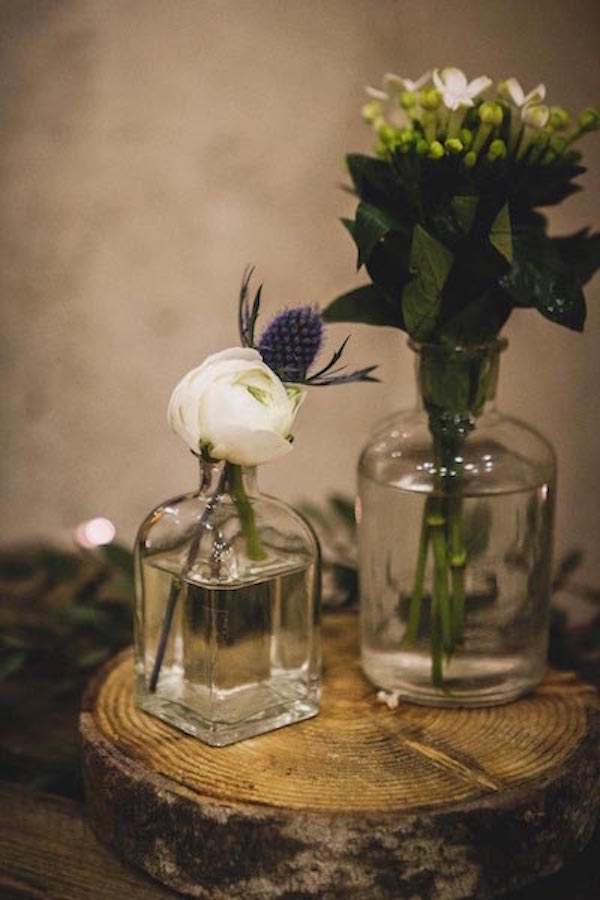 winter wedding ceremony